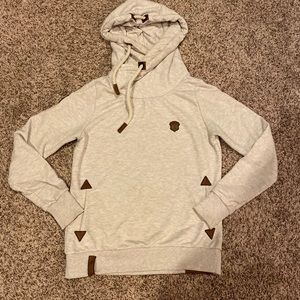Oatmeal naketano hoodie
